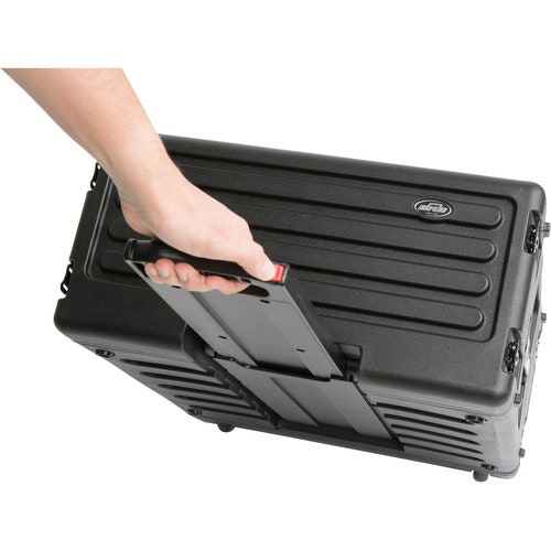 1SKB-R4UW 4U RACK,WHEELS+HANDLE